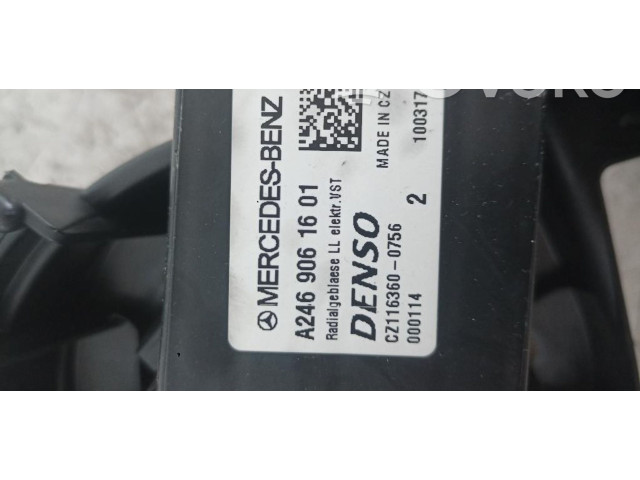 Вентилятор печки    A2469061601, 607951(K9K)   Mercedes-Benz A W176