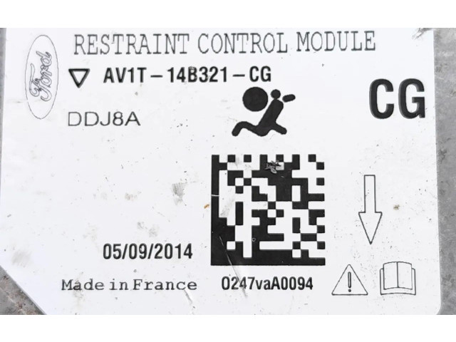 Турбина Блок управления надувных подушек Ford B-MAX  AV1T-14B321-CG   для двигателя M1JE      