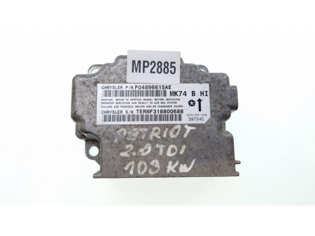 Блок подушек безопасности P04896615AE, TERMF318800688 Jeep Patriot