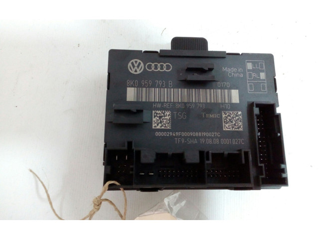 Блок комфорта 8K0959793B, 4.CONECTORES Audi A4 Allroad