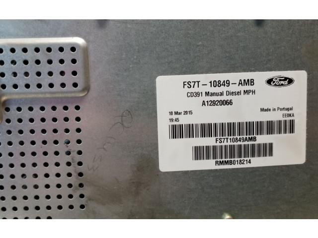 Přístrojová deska Ford Mondeo MK V 2016 FS7T10849AMB, A12920066