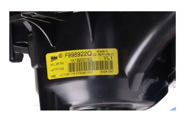 Вентилятор печки 1K1820015Q Skoda Yeti (5L)