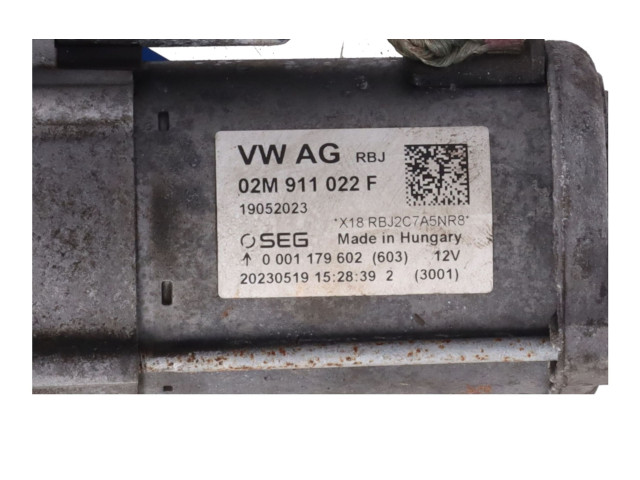 Поршень Стартер 02M911022F Volkswagen Golf VIII