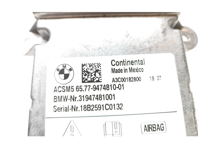 Блок подушек безопасности 31947481001, A3C00182800   BMW X3 G01