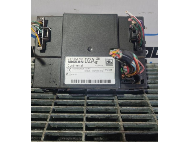 Блок комфорта 284B24X02A, 5WK49367   Nissan Navara   