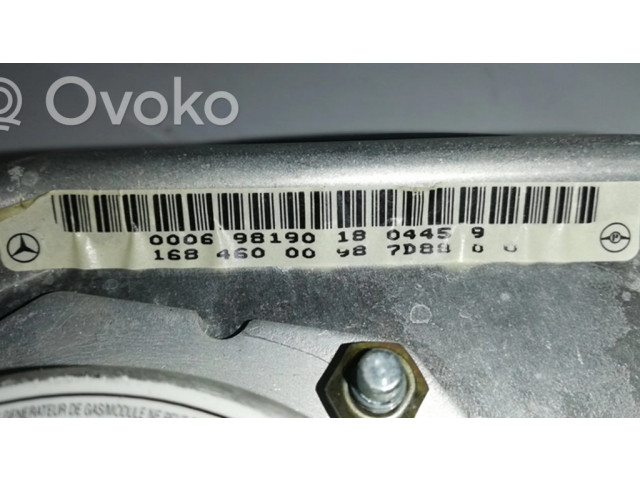 Подушка безопасности водителя 1613459919, 16846000987D880   Mercedes-Benz A W168