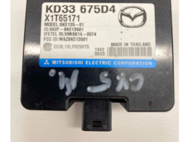 Блок управления KD33675D4, X1T65171 Mazda CX-5 II
