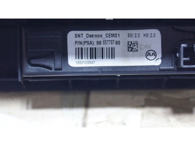 Дисплей 9677296480 Citroen DS4