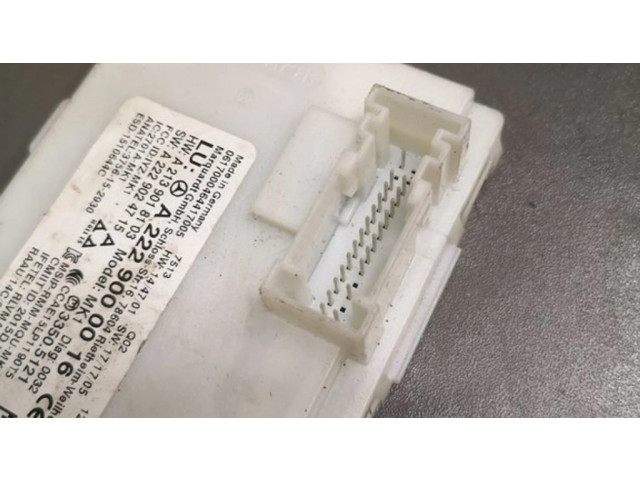 Блок управления A2229000016 Mercedes-Benz S W222