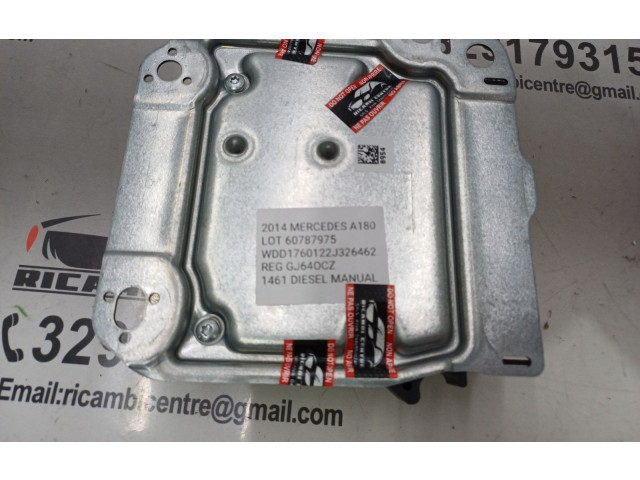 Блок подушек безопасности A1179008600, 0285011954 Mercedes-Benz A W176