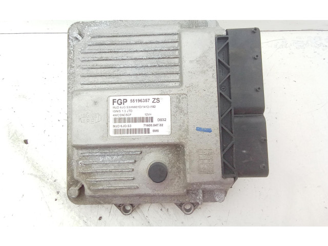 Řídící jednotka 55196357, 37190-84E00 Suzuki Ignis 2006