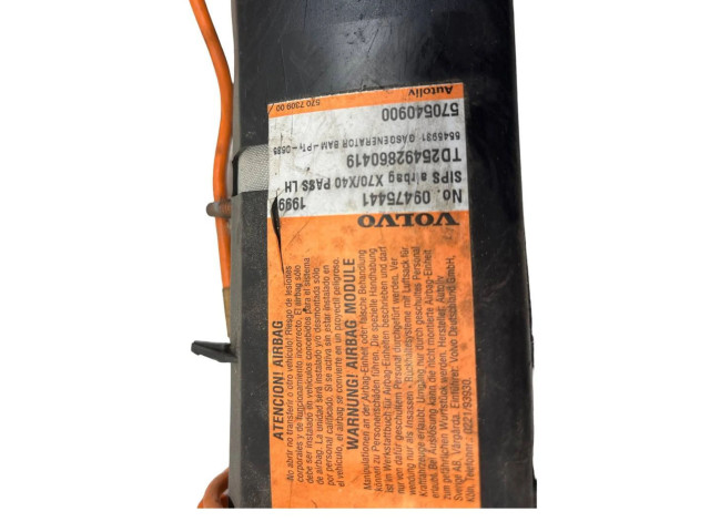 Подушка безопасности в сиденье 09475441, 570540900 Volvo C70