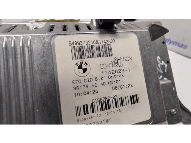 Дисплей    9166782, 65509166782   BMW X5 E70