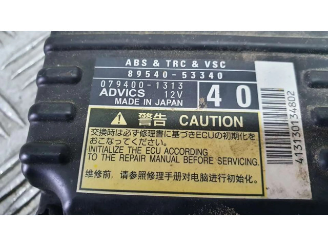 Блок управления АБС 8954053340, 0794001313 Lexus IS III XE30