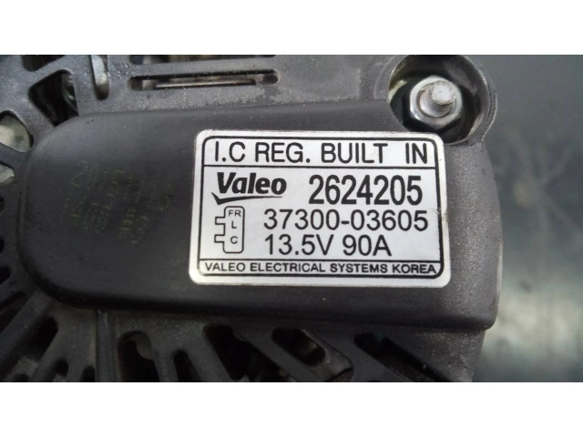 Генератор 2624205, P3-A4-2-2 KIA Rio 1.2