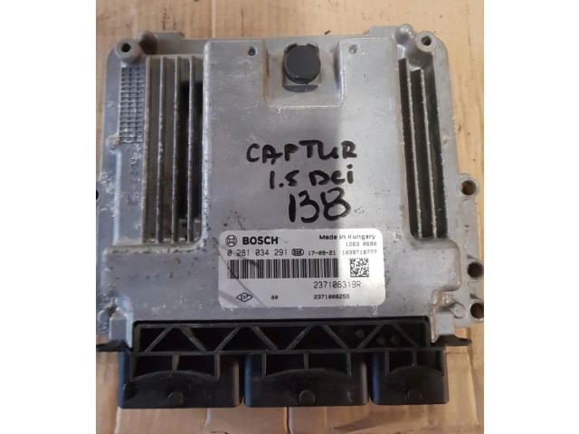 Řídící jednotka 0281034291 Renault Captur 2016