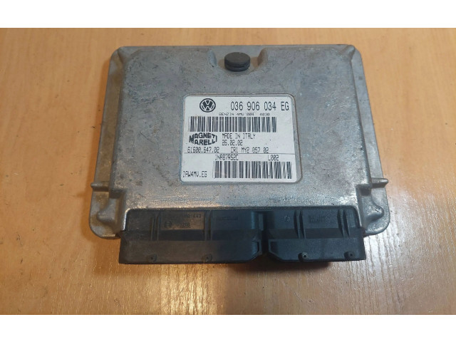 Блок управления двигателем Блок управления 036906034EG, IAW4MV.EG   Audi A2