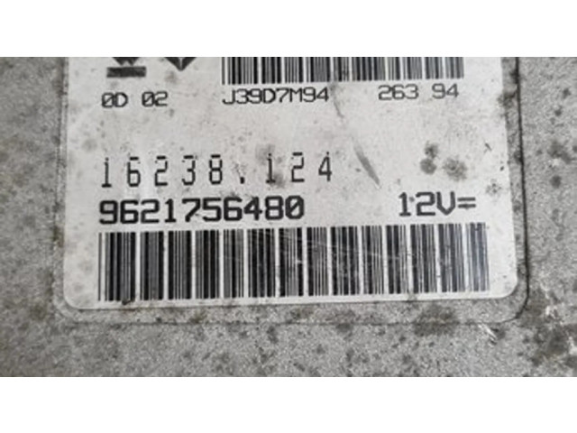 Блок управления двигателя 9621756480, 16238124 Peugeot 306