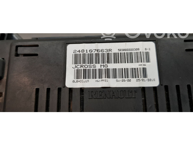 Панель приборов 248107663R   Renault Scenic IV - Grand scenic IV       