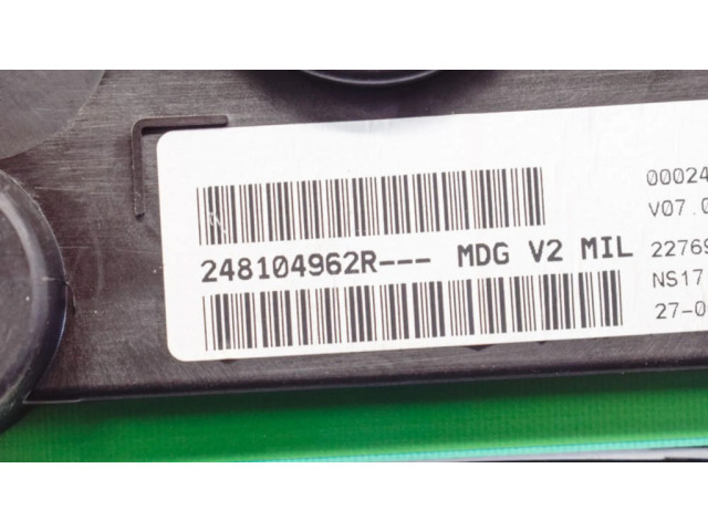 Панель приборов 248104962R Dacia Sandero