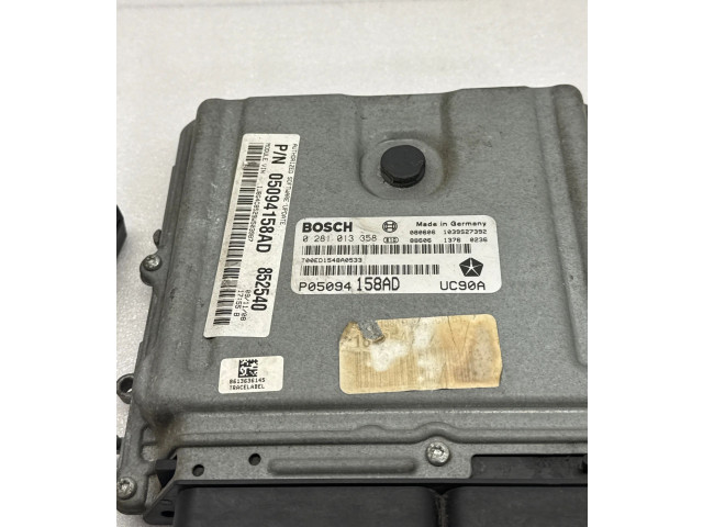 Блок управления двигателя P05094158AD, 0281013358 Jeep Cherokee IV KK