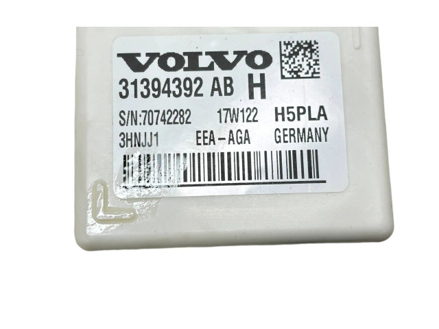 Блок комфорта 31394392AB, 70742282 Volvo S90, V90