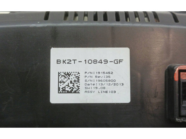 Панель приборов BK2T-10849-GF, TDCI   Ford Transit Custom       