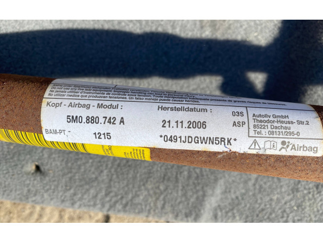 Боковая подушка безопасности 5M0880742A, 603575500 Volkswagen Golf Cross