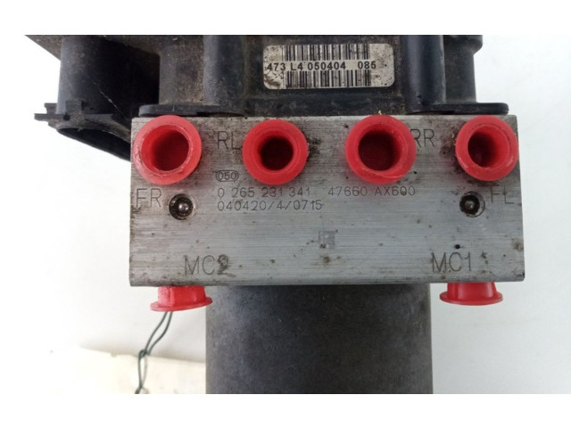 Jednotka ABS 47660AX600, 0265800319 Nissan Micra C+C 2004