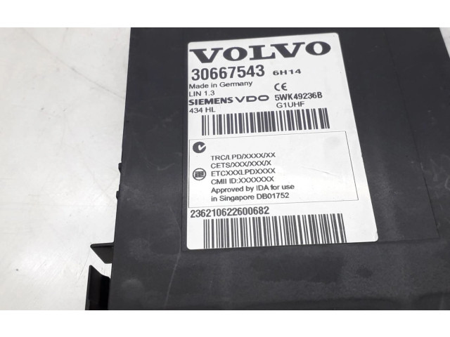 Блок управления двигателя 30667543   Volvo S80