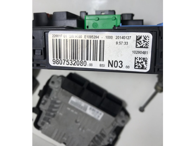 Комплект блоков управления 9801622880, 9801622880   Peugeot 2008 I