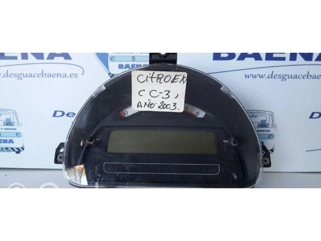 Панель приборов P9660225880D02 Citroen C3