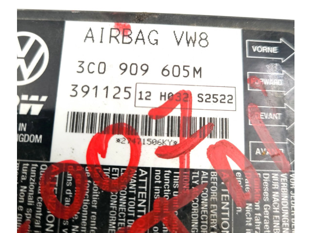 Блок подушек безопасности 3C0909605M, 3C0909605M   Volkswagen PASSAT B6