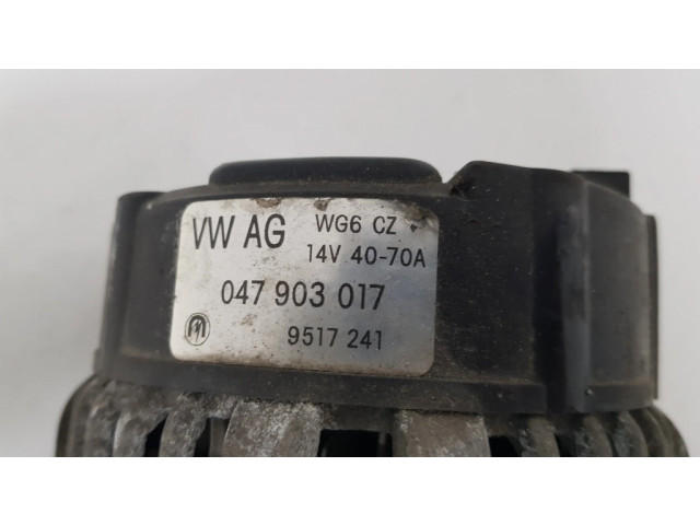 Генератор 047903017   Skoda Fabia Mk1 (6Y) 1.4     