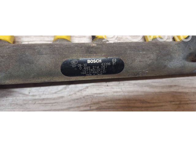 Топливная рампа 0445214051   Honda Accord   для двигателя F18B2