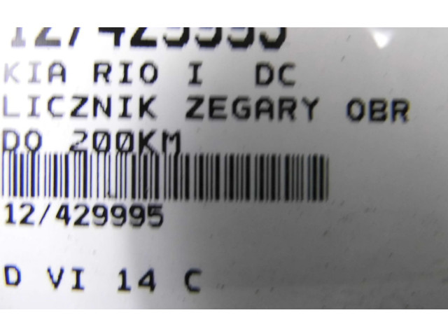 Přístrojová deska KIA Rio 2001 0K33A55430A, 0K33A55430A