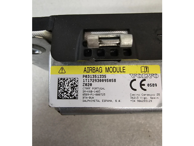 Подушка безопасности для колен 31351335 Volvo XC90