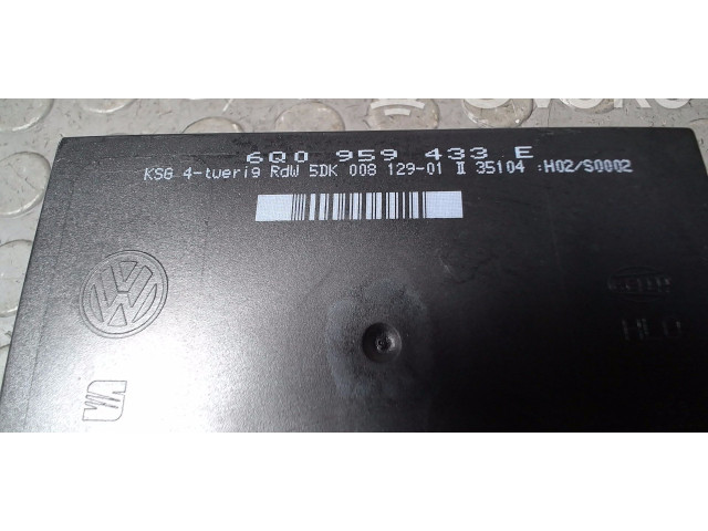 Přístrojová deska Seat Ibiza III (6L) 2005 6Q0959433E, NICHTZUTREFFEND