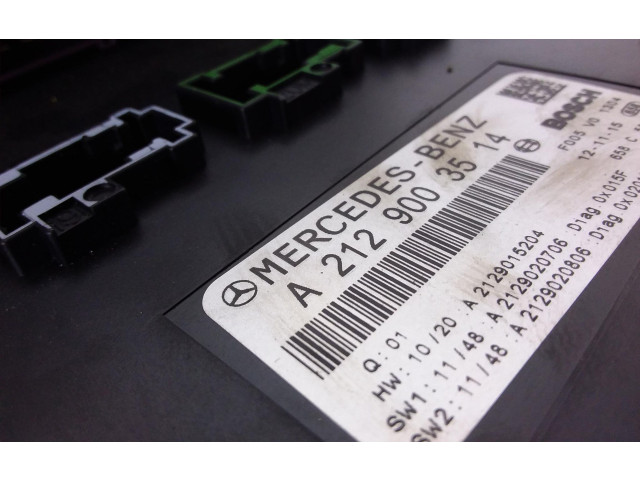 Pojistková skříňka A2129003514, A2129003514 Mercedes-Benz GLK (X204) 2012