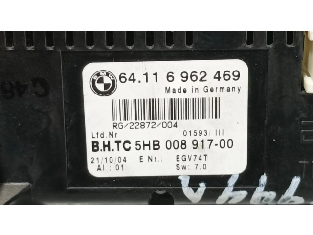 Блок управления климат-контролем 64116962469, 5HB00891700 Mini One Cooper R50 53