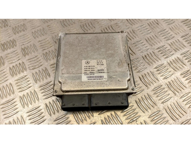 Блок управления двигателя A6519007600, 28336104   Mercedes-Benz B W246 W242