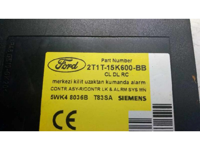 Блок управления 2T1T15K600BB, CENTRALITACIERRE   Ford Transit -  Tourneo Connect