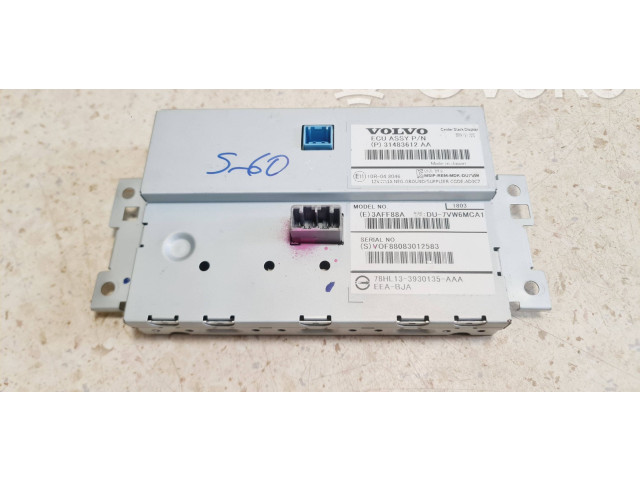 Экран/ дисплей / маленький экран 31483612, 3AFF88A Volvo S60