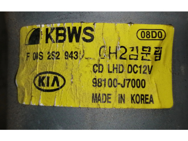 Моторчик дворников 98100J7000, F00S2S2943    KIA Xceed