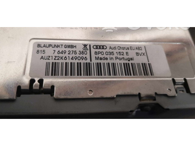 Поршень Считывающее устройство CD/DVD навигации (GPS) BSE 8P0035152E, 8P0035152E  Audi A3 S3 8L  