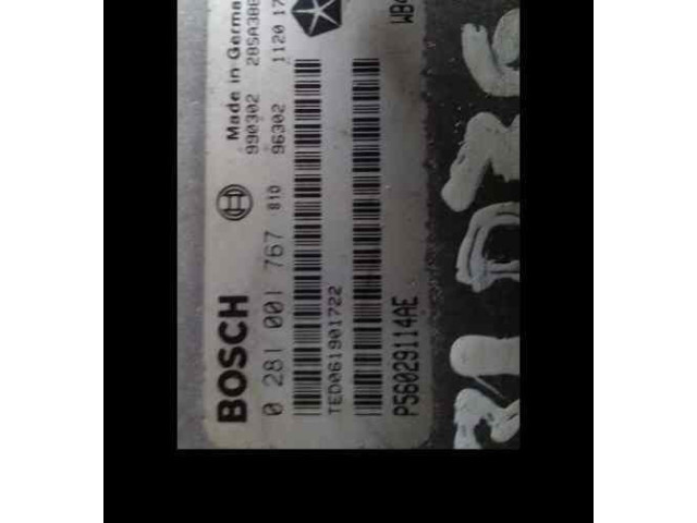 Блок управления двигателя 0281001767 Jeep Grand Cherokee (WJ)