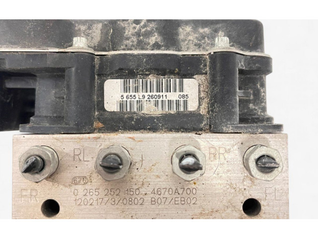 Блок АБС 4670A700, 4670A700 Mitsubishi i-MiEV 2009 - 2015 года