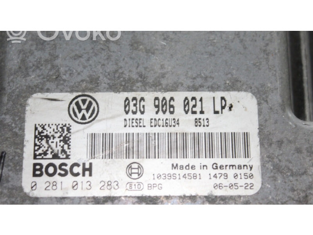 Řídící jednotka 03G906021LP, 0281013283 Seat Altea 2004