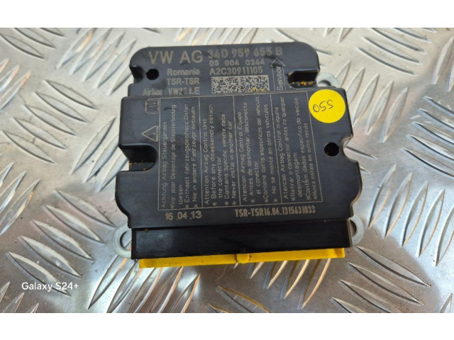 Блок подушек безопасности 34D959655B, A2C30911105 Skoda Rapid (NH)