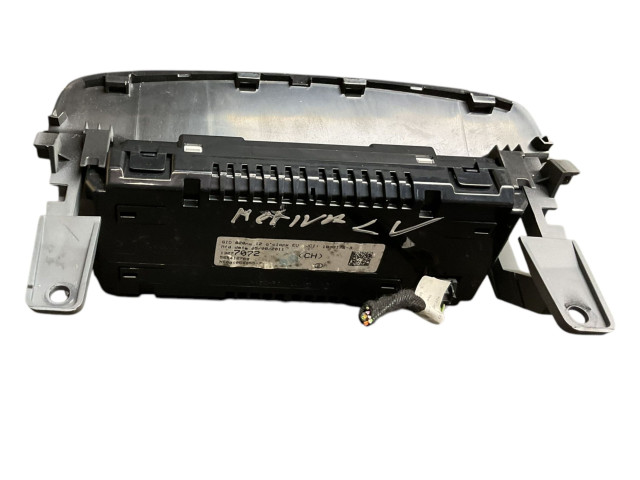 Дисплей 565412769, 13277072 Opel Meriva B